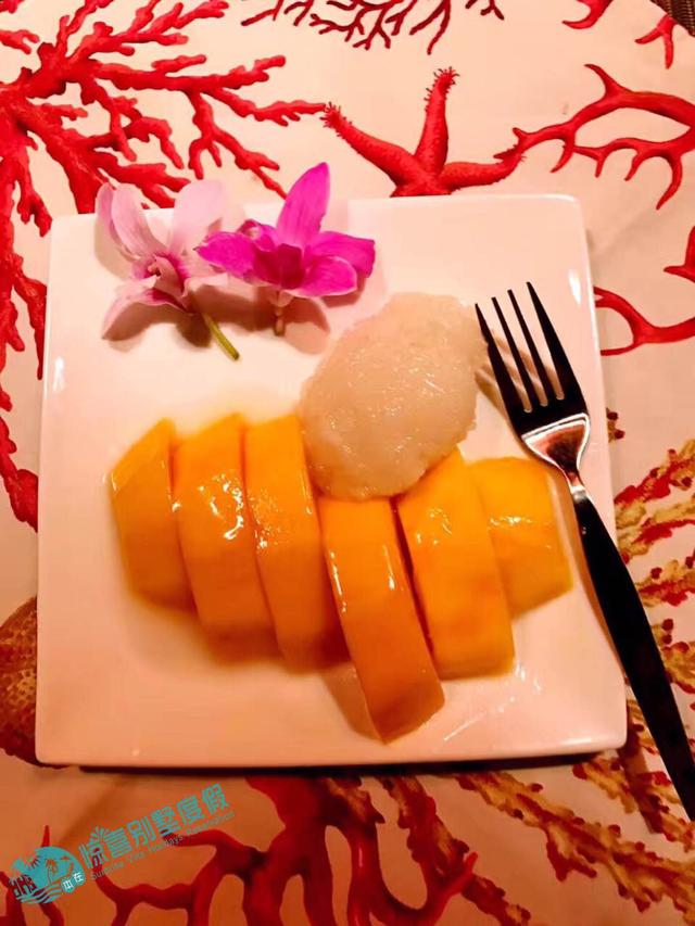 泰国美食-芒果糯米饭‌‌
