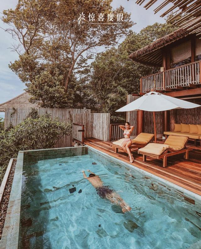 泰国苏梅岛六善别墅私人泳池