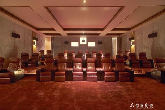 丽江安缦酒店私人电影院
